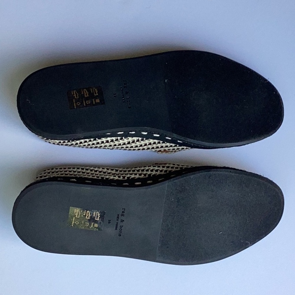 Rag and Bone Cairo Striped Espadrilles size 38 - Picture 3 of 5